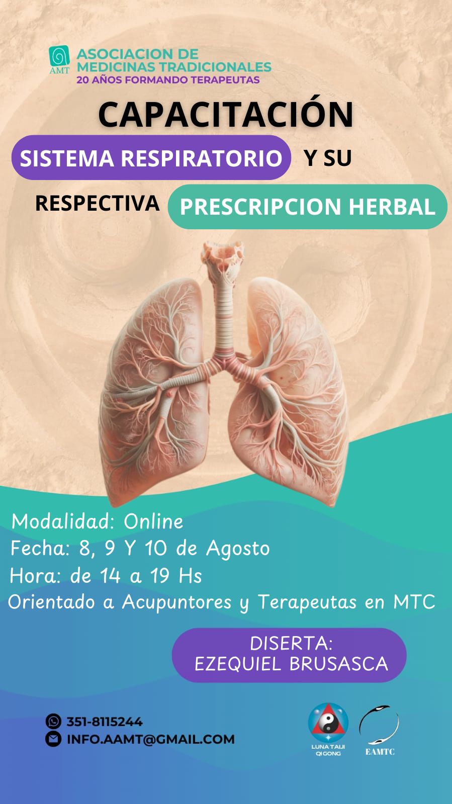MTC sistema respiratorio